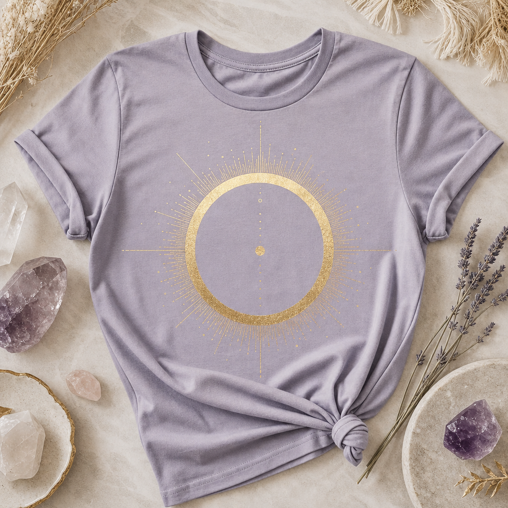 Camiseta Auréola e Rosas